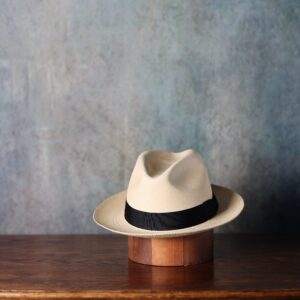 Handwoven Panama Snap Brim Safari Hat