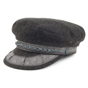 Black Crushable Wool Felt Trilby Hat