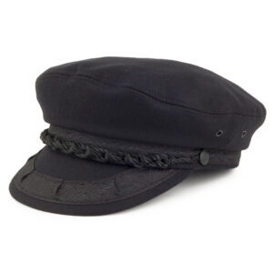 Brown Wool Greek Fisherman Cap