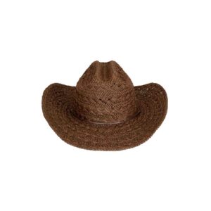 Carob Straw Cattleman Cowboy Hat