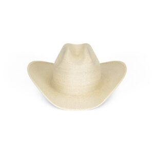 Cream Palm Straw Cowboy Hat